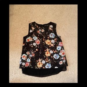 Floral tank top